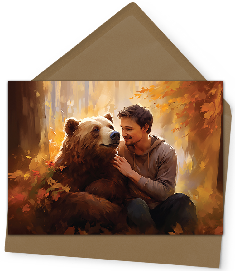 Autumn With Bear