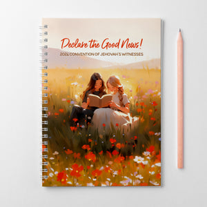 2024 Convention Notebook - Declare the Good News! - Flower Field