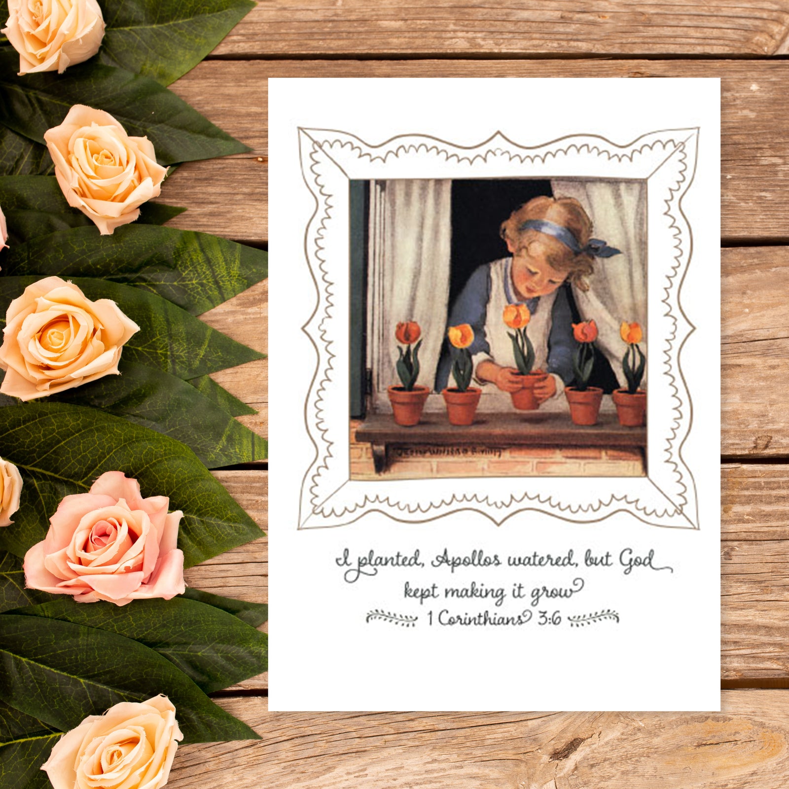 God kept making it grow