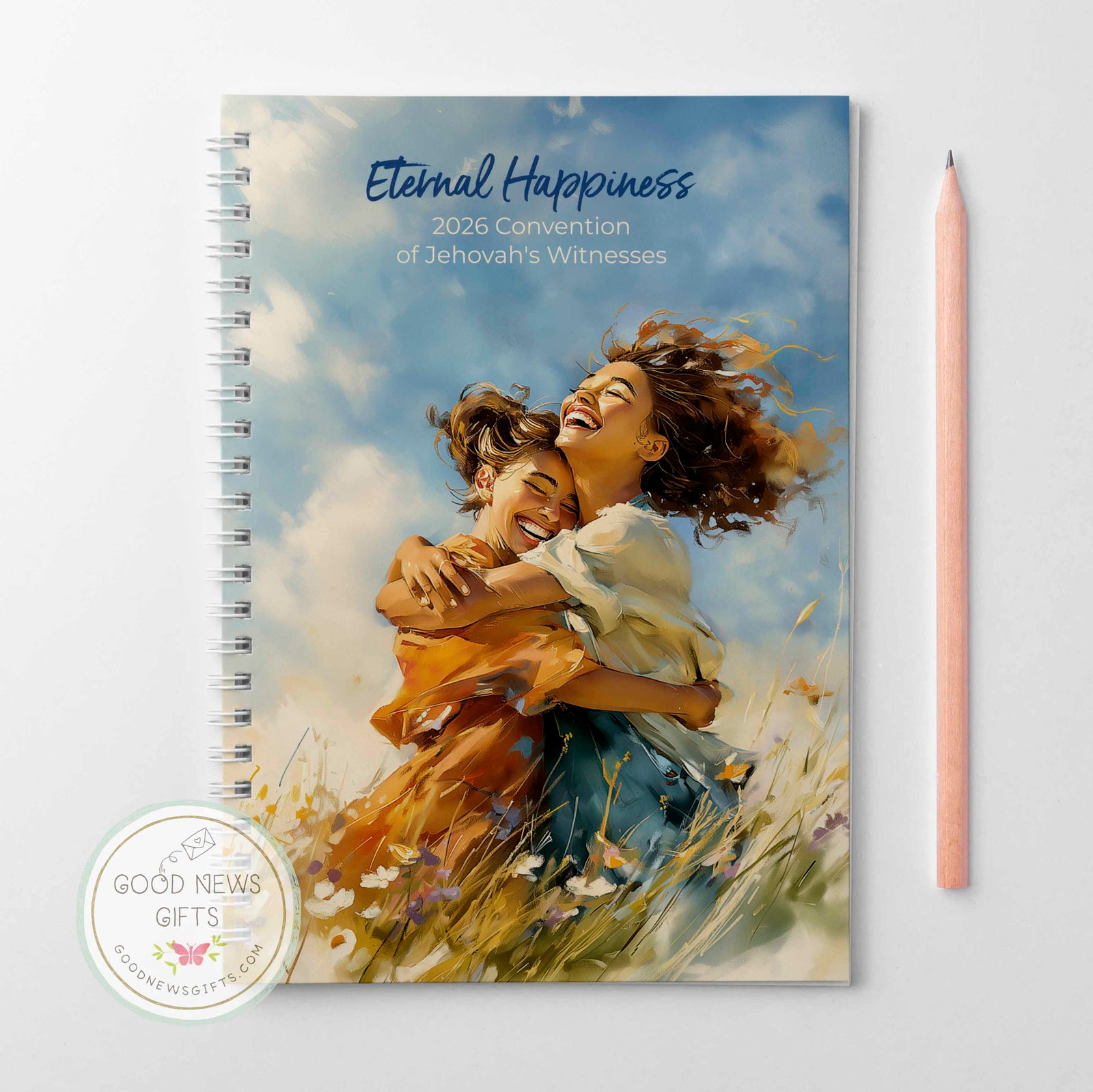 2026 Convention Notebook - Eternal Happiness  (tears of joy)