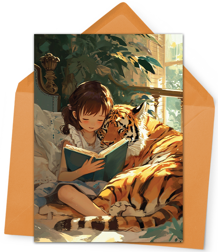 Reading With Tiger