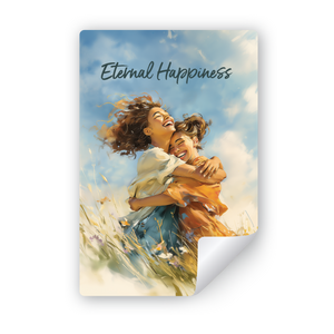 Sticker for "Eternal Happiness" Convention - Happy Hugs