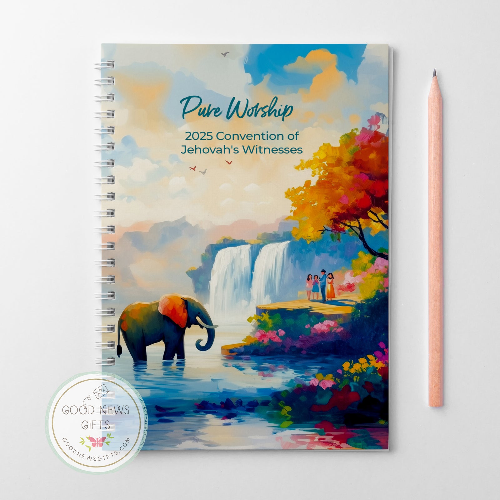 2025 Convention Notebook - Pure Worship - Elephant
