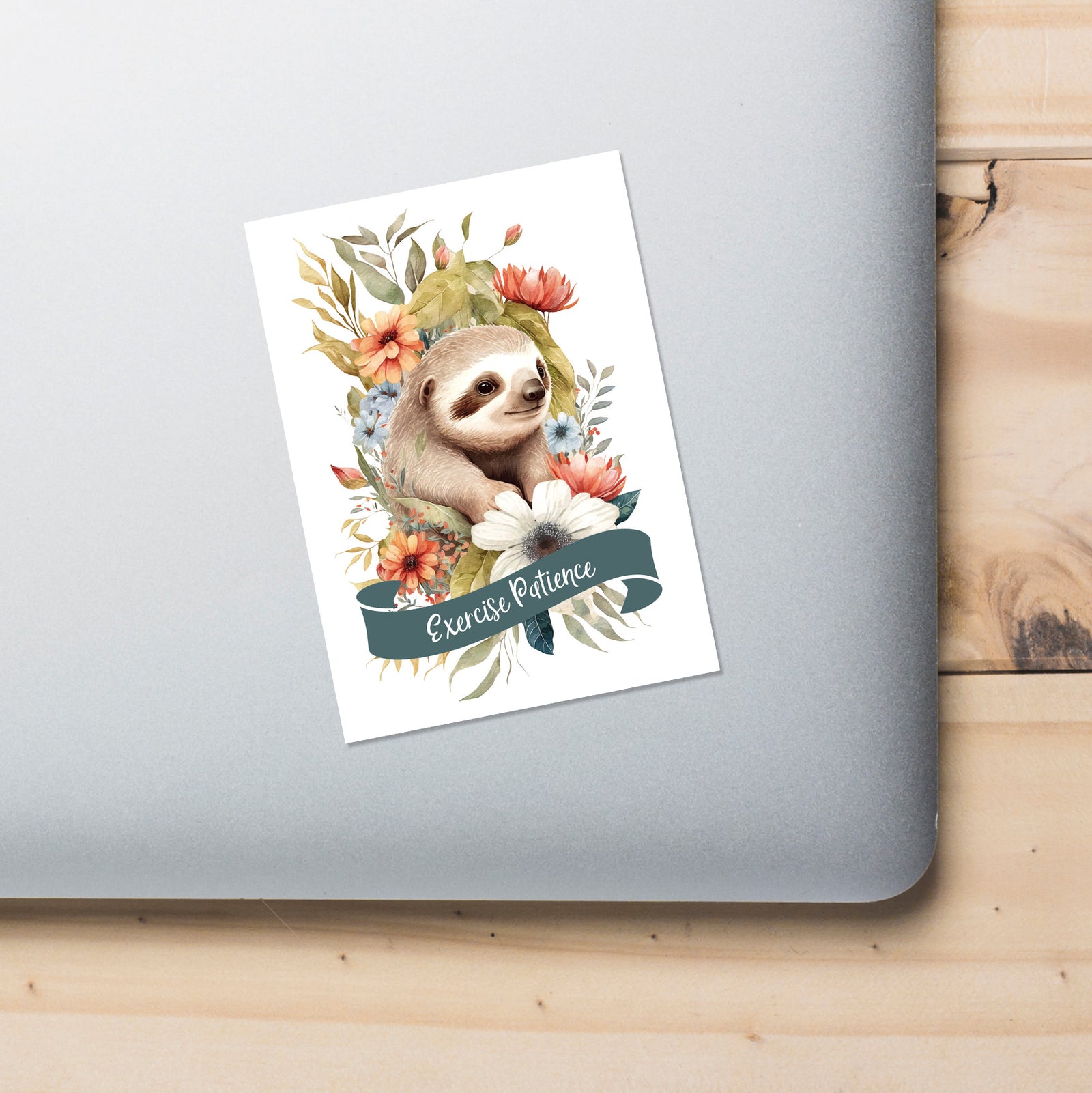 Sticker for "Exercise Patience" Convention