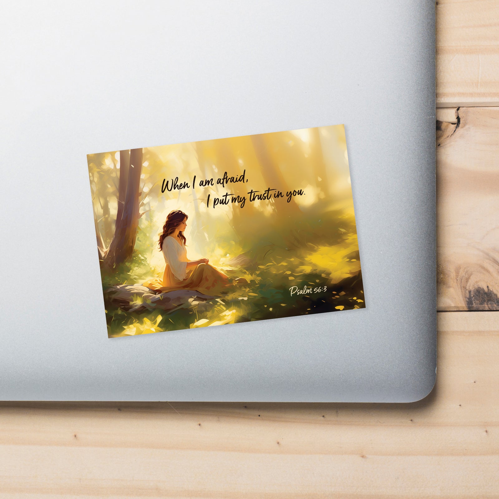 2024 Yeartext Sticker - Psalm 56:3