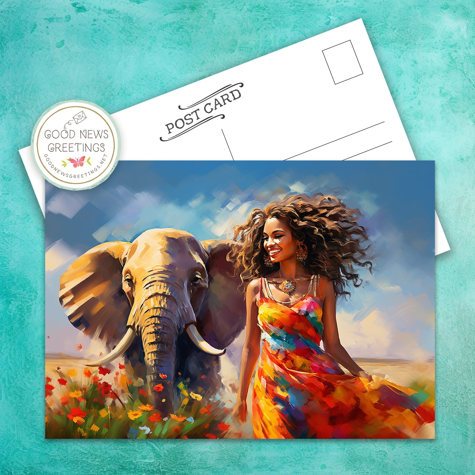 Paradise Friends - Paradise Postcard (pack of ten)