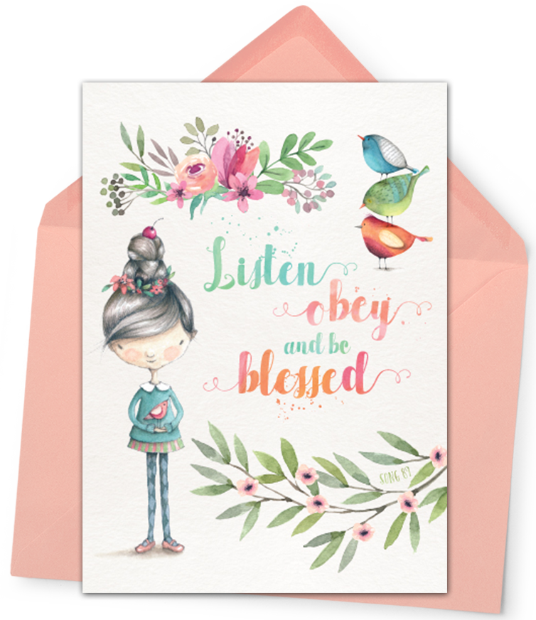 Listen Obey and be Blessed