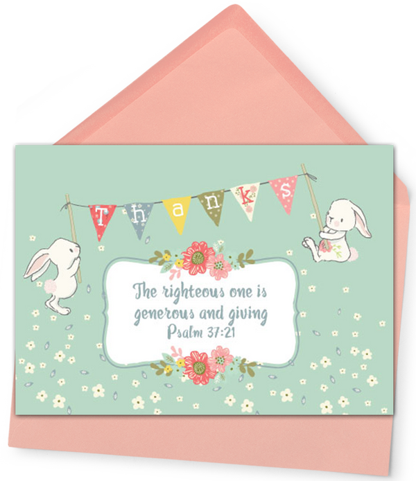 Bunny Banner - Good News Gifts