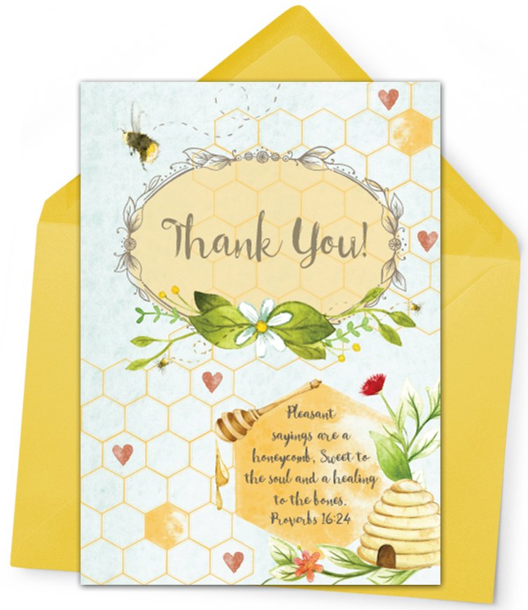 abeja agradecida